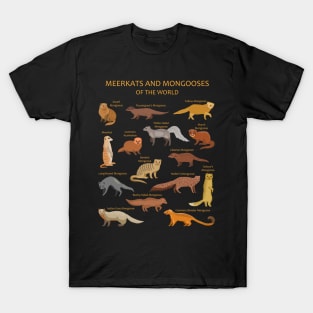 Meerkat and Mongoose Species T-Shirt